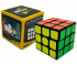 Кубик-Головоломка  DE-294  3*3, грань 5,5см, черный с цветными вставками, в к/к EQY609 (1/240)