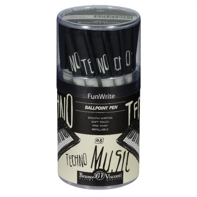 Ручка шар дет 0,5 BrunoVisconti FunWrite Музыка Клавишные 20-0212/82 син (24) Ручка шар дет 0,5 BrunoVisconti FunWrite Музыка Клавишные 20-0212/82 син (24)