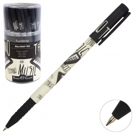 Ручка шар дет 0,5 BrunoVisconti FunWrite Музыка Клавишные 20-0212/82 син (24) Ручка шар дет 0,5 BrunoVisconti FunWrite Музыка Клавишные 20-0212/82 син (24)