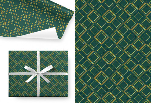 Бумага подарочная 80гр/м2, 100см х 70см, "Стиль в деталях", Микрос/Ч47958 (5)