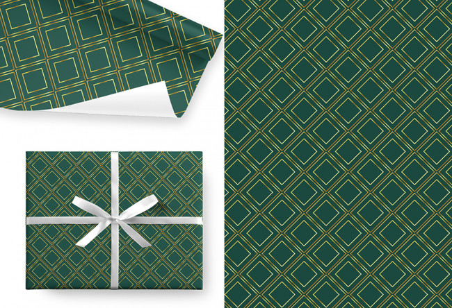 Бумага подарочная 80гр/м2, 100см х 70см, "Стиль в деталях", Микрос/Ч47958 (5)