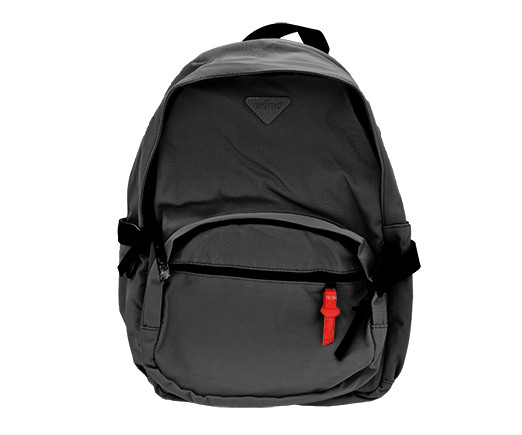 Рюкзак  DA40-3/Черный, 40*26*12см, текстиль, 4 наружных кармана, 3 внутренних, в пакете (1/50)