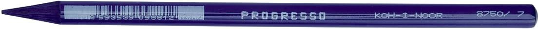 Карандаш цельнографитный в лаке, сапфировый синий, Progresso Koh-I-Noor/8750007007KS (12)