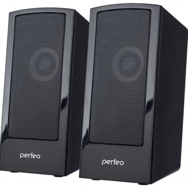 Perfeo колонки "CALIBR", 2.0, мощность 2х3 Вт, чёрн, USB