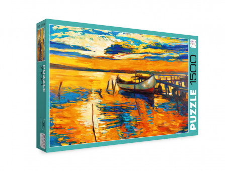 Пазл 1500 элементов "Старый причал" ФРЕЯ