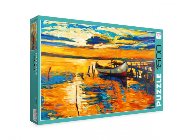 Пазл 1500 элементов "Старый причал" ФРЕЯ Пазл 1500 элементов "Старый причал" ФРЕЯ