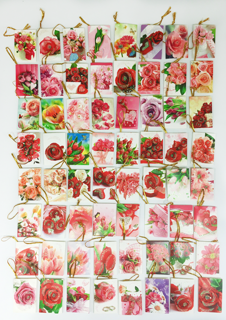 Набор мини-открыток "Дарите счастье", 320шт, 188АТ-19094 Набор мини-открыток "Дарите счастье", 320шт, 188АТ-19094