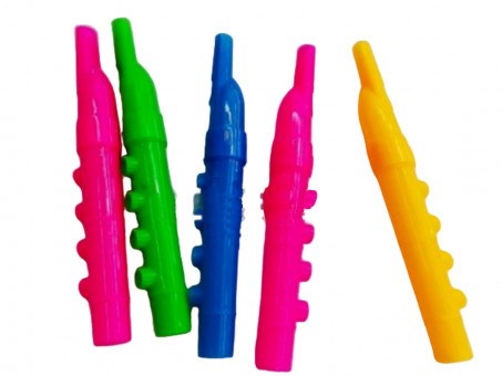 Свисток 11,5*1см, цвет микс, Рыжий Кот/ИМ-1576 (20)