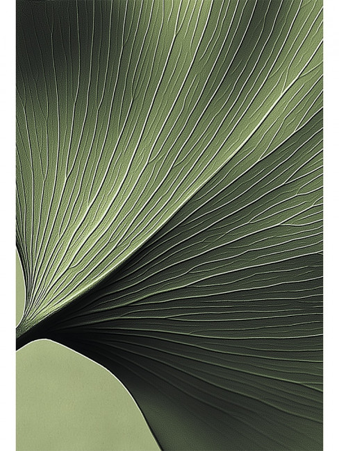 Записная книжка А5 80л клетка "Зелёный лист", 7БЦ, сшивка, Проф-Пресс/80-7582 (14)