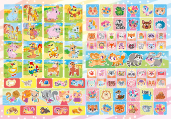 Раскраски с наклейками (А4) РН-1289