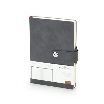 Ежедневник А5 136л недатированный "Primavera", серый, BV/3-536/04 (20)