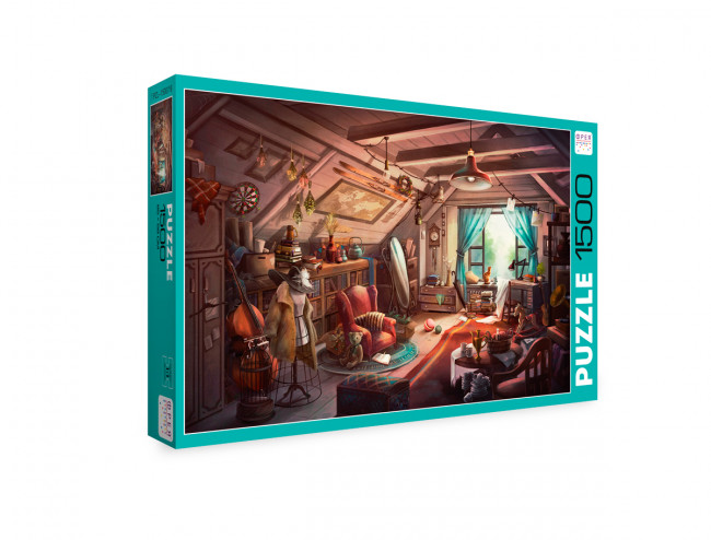 Пазл 1500 элементов "Уютный чердак" ФРЕЯ Пазл 1500 элементов "Уютный чердак" ФРЕЯ