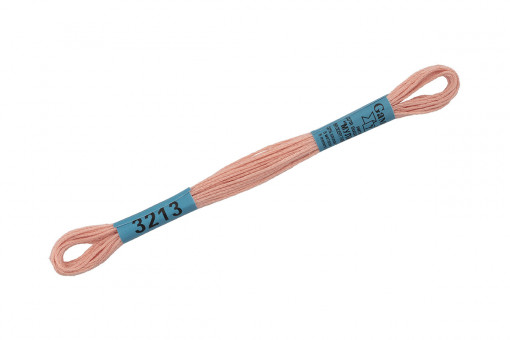 Нитки для вышивания "Gamma"    мулине  ( 3173-6115 )  100% хлопок     8 м №3213 т.кремовый