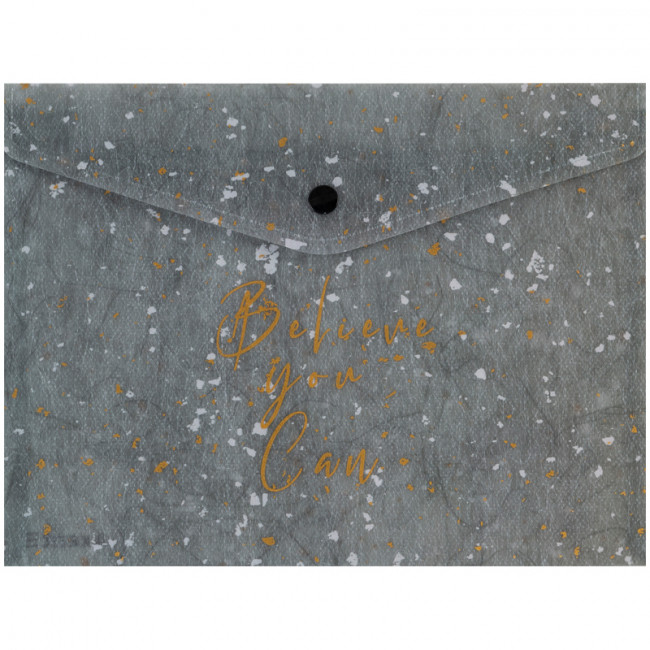 Папка на кнопке, А4+, Shade Green, AXENT