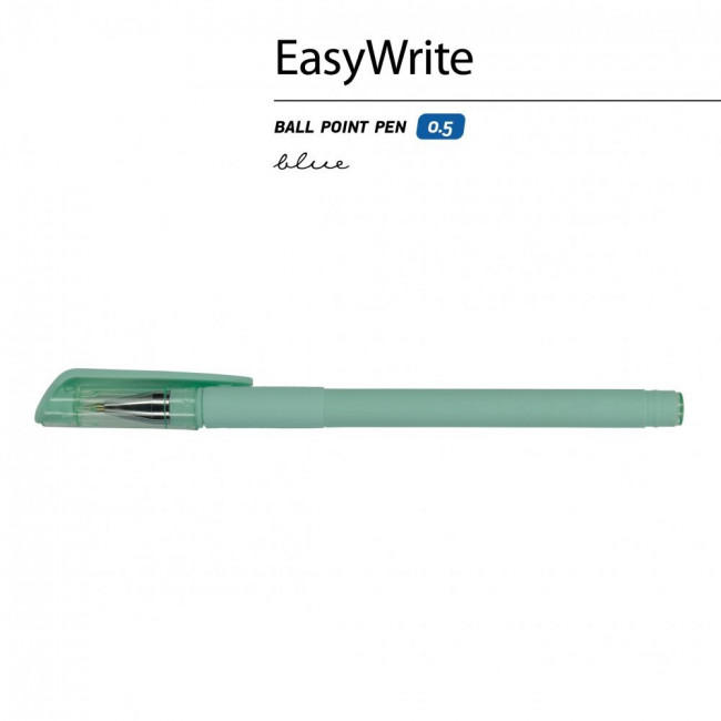 Ручка шариковая 0,5мм, синяя,под персонализацию "EasyWrite.Zefir", BV/19-0206/3 Ручка шариковая 0,5мм, синяя,под персонализацию "EasyWrite.Zefir", BV/19-0206/3