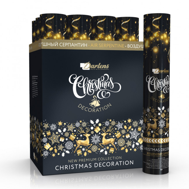 ХЛОПУШКА, DARLENS «CHRISTMAS», 30 СМ, DL-DRL03219 (12)