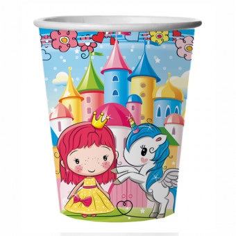 Стакан бум 250 мл "Волшебная страна" 6шт, Микрос/Ч01997