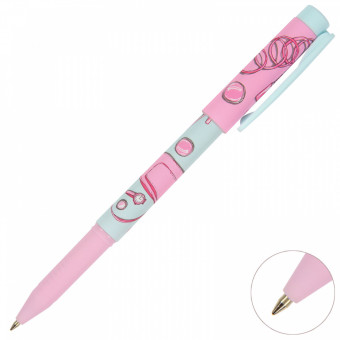 Ручка шариковая 0,7мм синяя "FreshWrite. Life Style. Pink Dream", BV/20-0214/81 (24)