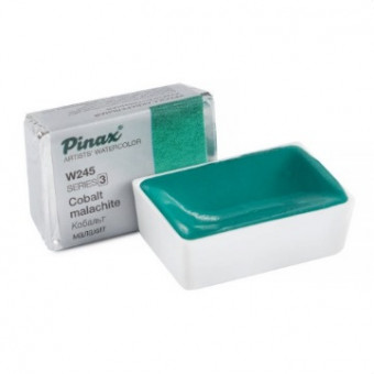 Акварель в кюветах Pinax Кобальт Малахит 2.5мл Ser.3 - W245