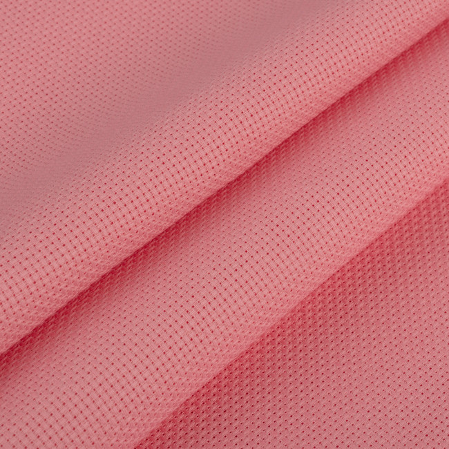 Канва K04 50 x 50см ± 2см, 100% хлопок, фасовка, розовый, Aida №14 цв, Gamma/Aida №14 цв роз