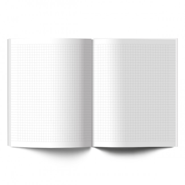 Бизнес-блокнот А5+ 80л клетка "В моменте", обложка - твердый картон, Светоч/ББ102_01165 (24)