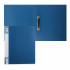 Папка на кольцах "deVENTE. Daily" A4, 2 кольца Ø 20 мм, 600 мкм, фактура "песок" сменная этикетка, непрозрачная синяя