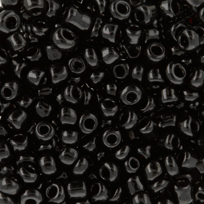 Бисер 10г 08/0 (0041-0055) черный Zlatka/GR №0056