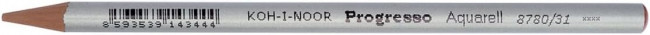 Карандаш цельнографитный в лаке, светло-коричневый, Progresso Koh-I-Noor/8780031001KS (12)