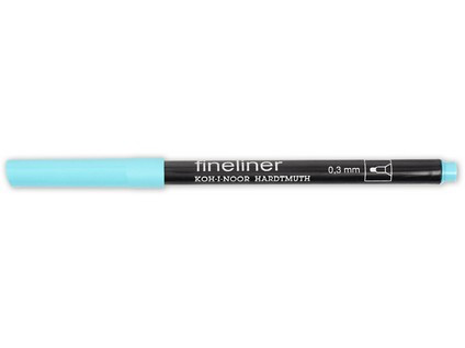 Линер 0,3мм "Fineliner", бирюзовый, Koh-I-Noor/7770210701KS (12)