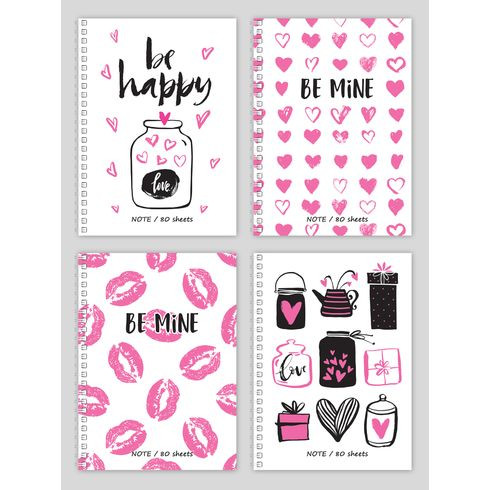 Записная книжка А6 80л клетка "Будь моим" на гребне, твёрдый переплёт, ламинация глянцевая (ассорти), BG (11/44) Записная книжка А6 80л клетка "Будь моим" на гребне, твёрдый переплёт, ламинация глянцевая (ассорти), BG (11/44)