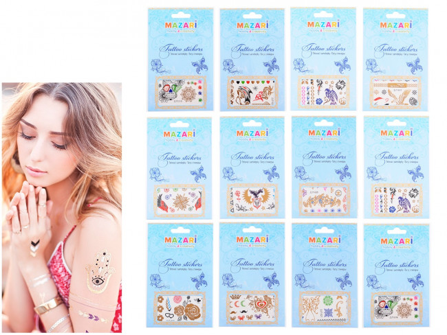 Тату стикеры, для рук, 10.5 х 16.5 см