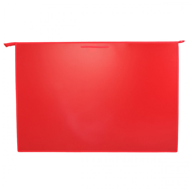Папка А1 для художника, пластик, на молнии сверху, 1отд,, красная, Оникс/ПР 4 7506