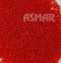 Бисер "ASMAR" размер №12, вес: 450 г, цвет - красный прозрачный Бисер "ASMAR" размер №12, вес: 450 г, цвет - красный прозрачный
