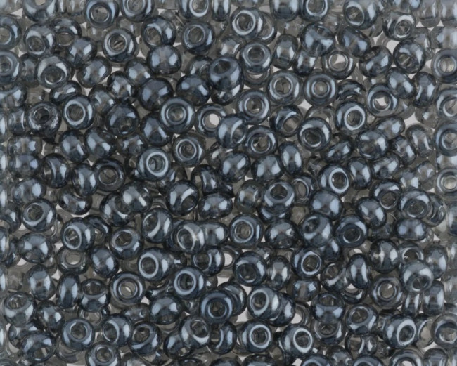 Бисер "ASMAR" размер №12, вес: 50 г, серый матовый