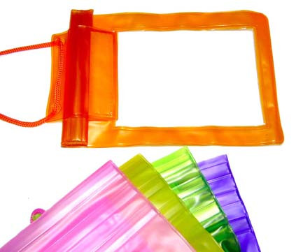 Чехол для телефона водозащитный ВН-253 на липучке 22*13см со шнурком, цв асс (1/1200)