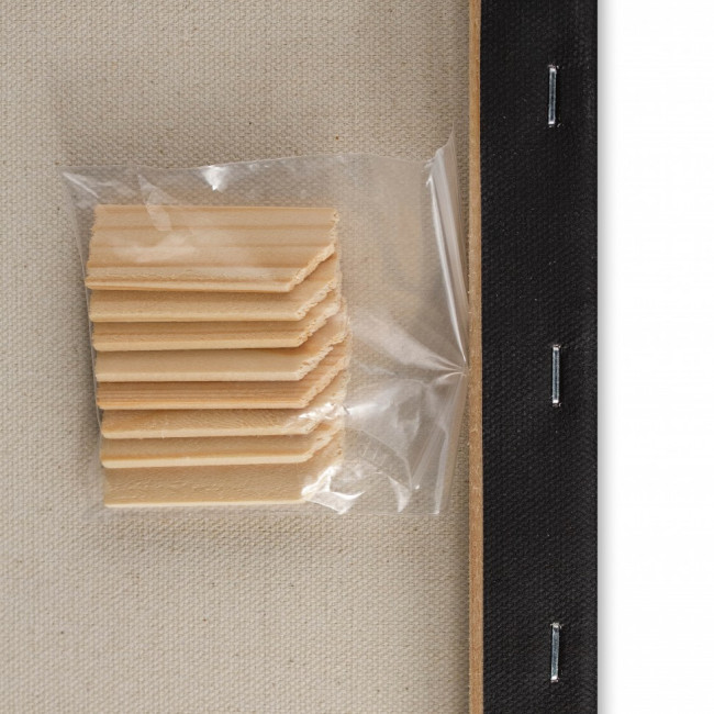 Холст Pinax на подрамнике, черный грунт, 100% хлопок 380г/м2 40х50