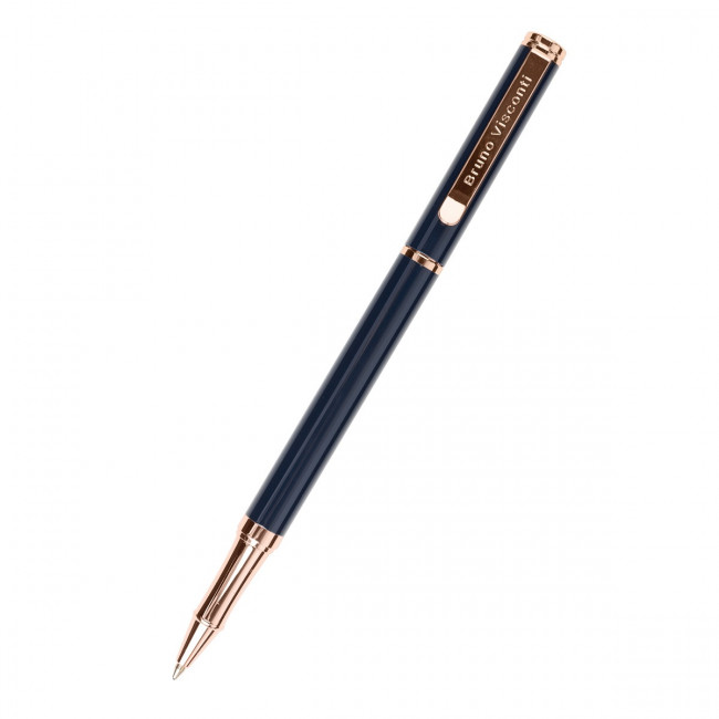 Ручка шариковая 1,0мм синяя "Venezia classico", синий корпус, BV/20-0385/01 (10)
