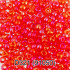 Бисер Чехия "GAMMA" круглый 4   10/0   2.3 мм    5 г  1-й сорт D321 красный ( 91050 )