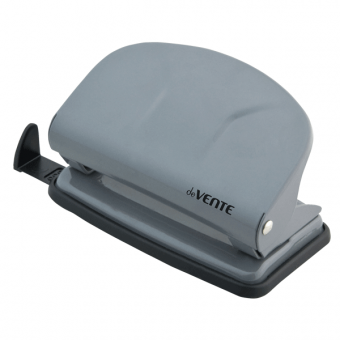 Дырокол на 10л "Liquid Metal" металлический, с линейкой, серый, deVENTE/4020319 Дырокол на 10л "Liquid Metal" металлический, с линейкой, серый, deVENTE/4020319