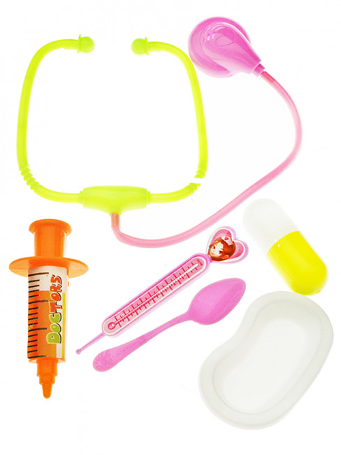 Набор доктора в пакете "Аптечка" 6 предметов, Рыжий Кот/884685 Набор доктора в пакете "Аптечка" 6 предметов, Рыжий Кот/884685