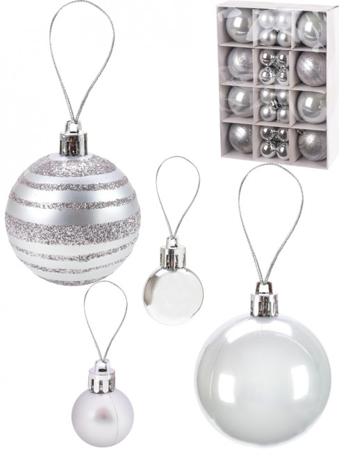 Набор шаров "Сказка" ёлочных, 32шт, MILAND/НШ-1518 Набор шаров "Сказка" ёлочных, 32шт, MILAND/НШ-1518