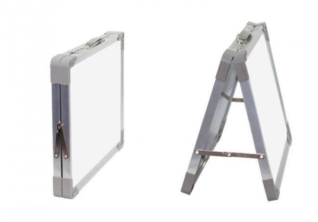 Доска магнитно-маркерная 39,5x30 см настольная с двумя рабочими поверхностями, A4101 Доска магнитно-маркерная 39,5x30 см настольная с двумя рабочими поверхностями, A4101