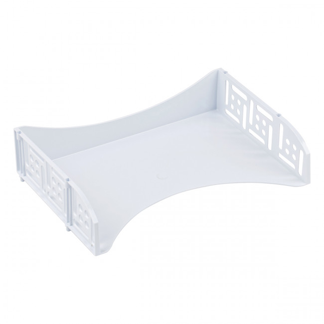 Лоток L 335мм для бумаг, горизонтальный "Field", белый, СТАММ/ЛТГ-30459 (4) Лоток L 335мм для бумаг, горизонтальный "Field", белый, СТАММ/ЛТГ-30459 (4)