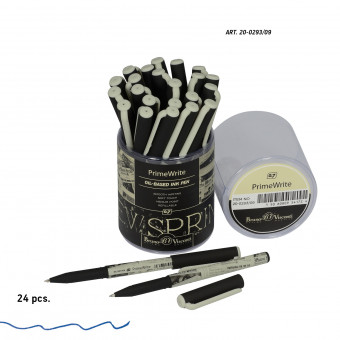 Ручка шариковая 0,7мм синяя "Газета-1", BV/20-0293/09 (24)