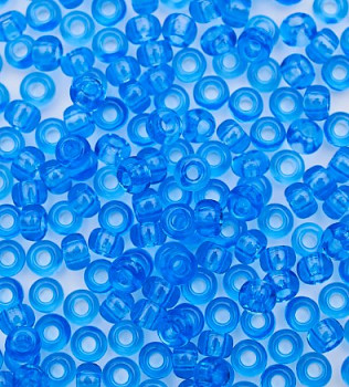 Бисер "ASMAR" размер №12, вес: 50 г, синий матовый