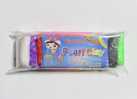 Воздушный пластилин шариковый 12 цв., 160 г. Магистр, в пакете, со стеком (200)