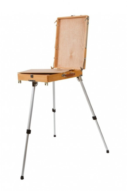 Этюдный ящик Pinax на алюм. треноге FE-L3, бук