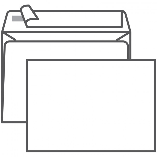 Конверт С6, Ряжская печатная фабрика, 114*162мм, б/подсказа, б/окна, отр. лента Конверт С6, Ряжская печатная фабрика, 114*162мм, б/подсказа, б/окна, отр. лента