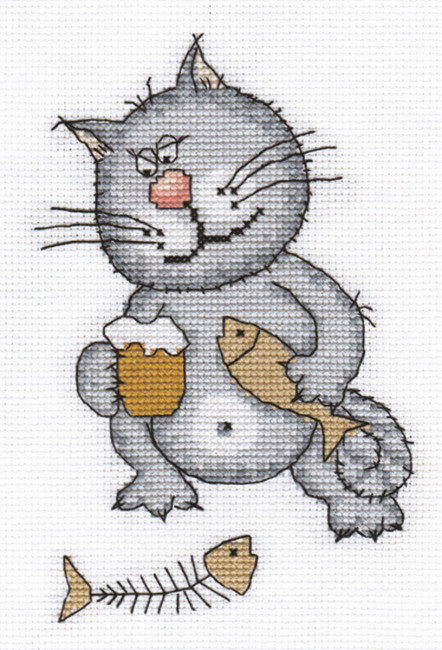 Набор для вышивания "Жить хорошо" 11 х 16 см, PANNA/K-0084