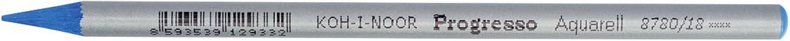 Карандаш цельнографитный в лаке, светло-синий, Progresso Koh-I-Noor/8780018001KS (12) Карандаш цельнографитный в лаке, светло-синий, Progresso Koh-I-Noor/8780018001KS (12)